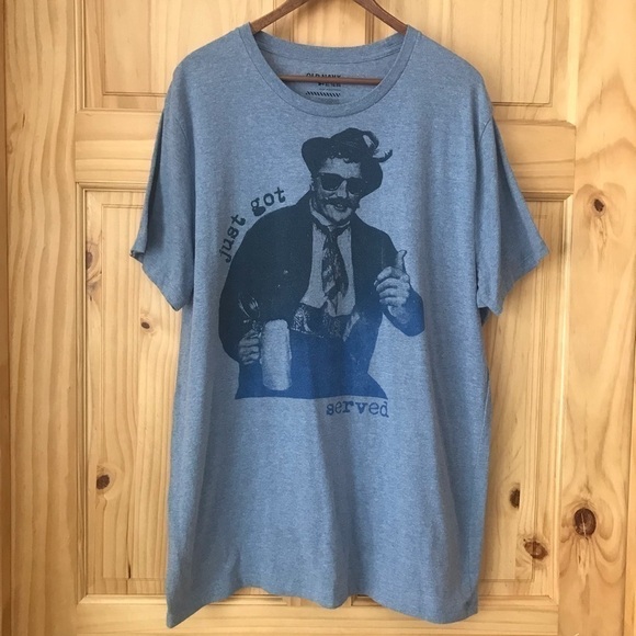 Old Navy "Just got Served" vintage beer stein tee size XXL - Picture 2 of 6